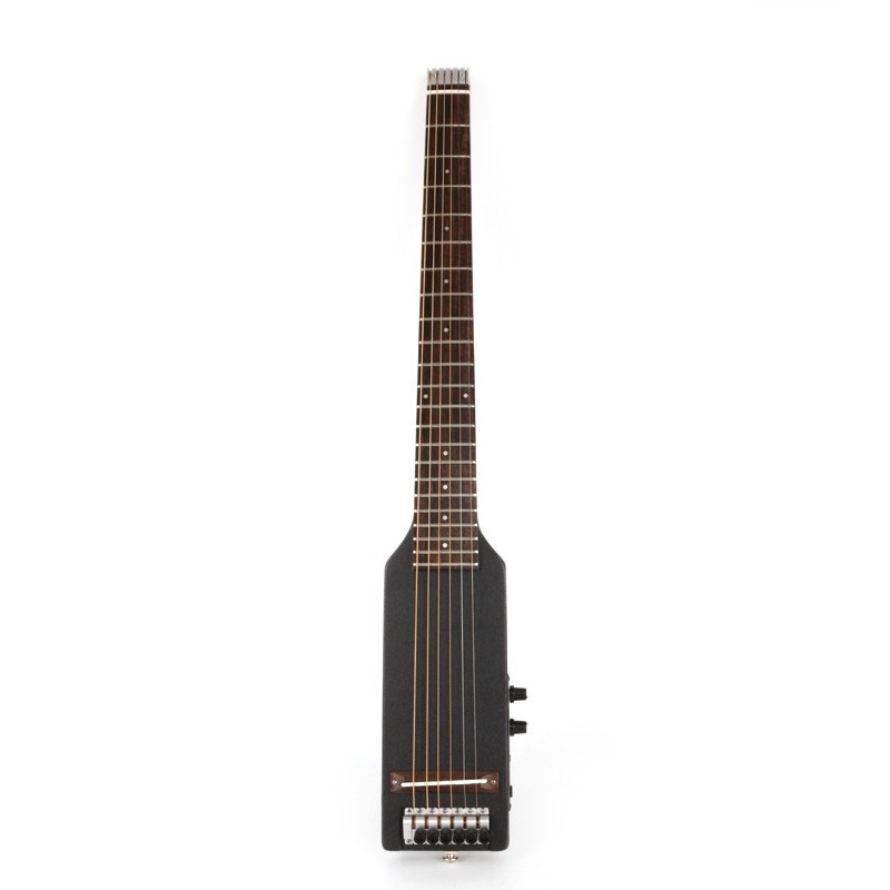Headless Full scale length Electric Acoustic Guitar Silent Travel Portable F75BK