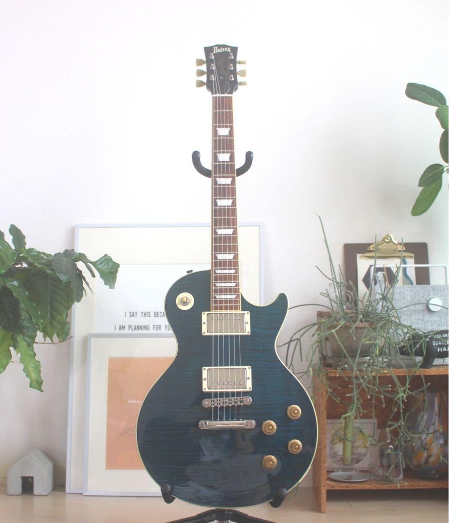 Burny LSD Les Paul Tiger Eye Maple Fernandes Burny Safe packing!