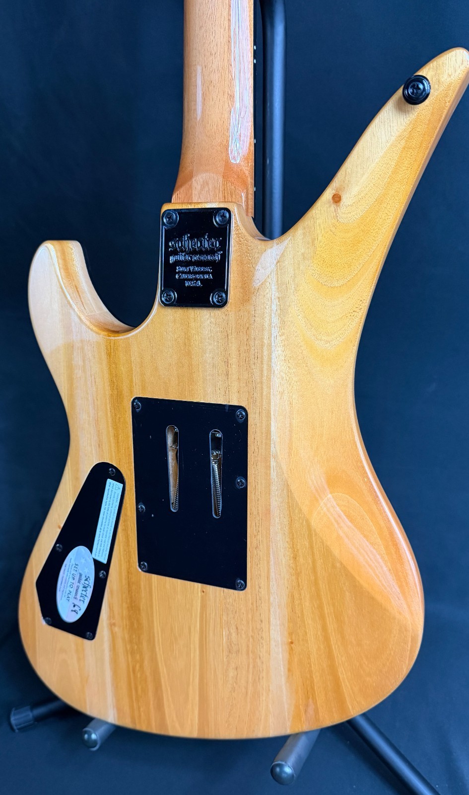 Schecter Synyster Standard Plus Electric Guitar Gloss Natural Finish