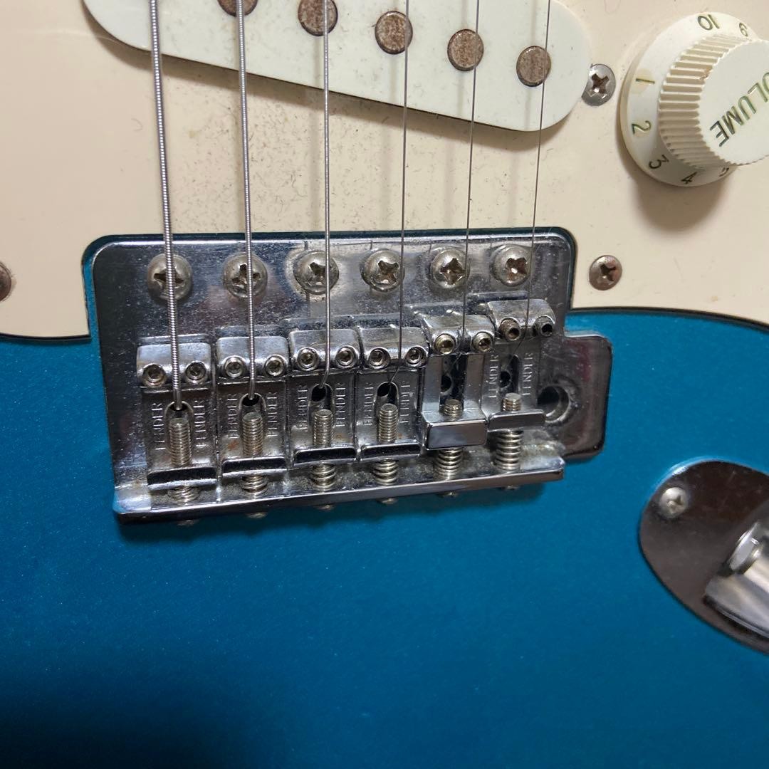 Squier Strat Lake Placid Blue Modified Many Safe Packing!