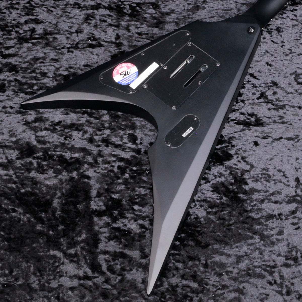 LTD Arrow Black Metal Guitar All-Black Hardware P/U Used