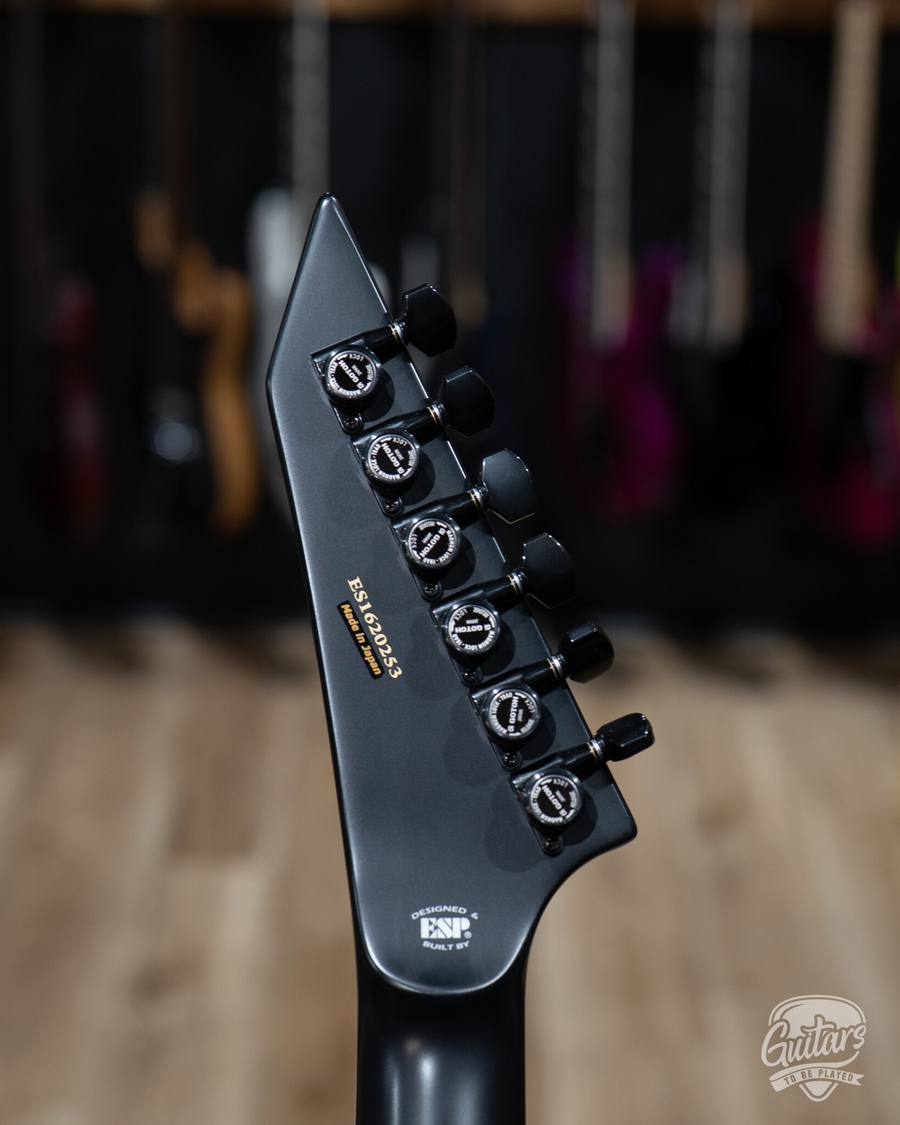 ESP E-II Horizon NT-II EMG w/ Case – See Thru Black Cherry Sunburst (B-stock)