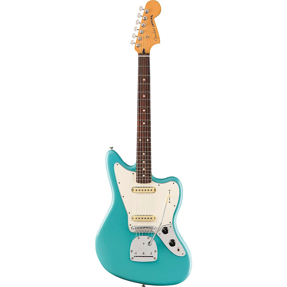 Fender Player II Jaguar Rosewood Fingerboard Electric Guitar Aquatone Blue