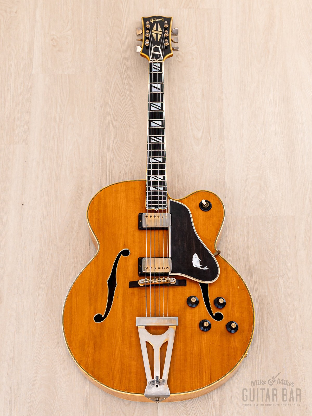 1969 Gibson Super 400 CES Vintage Archtop Electric Guitar w/ 1950s Lifton Case