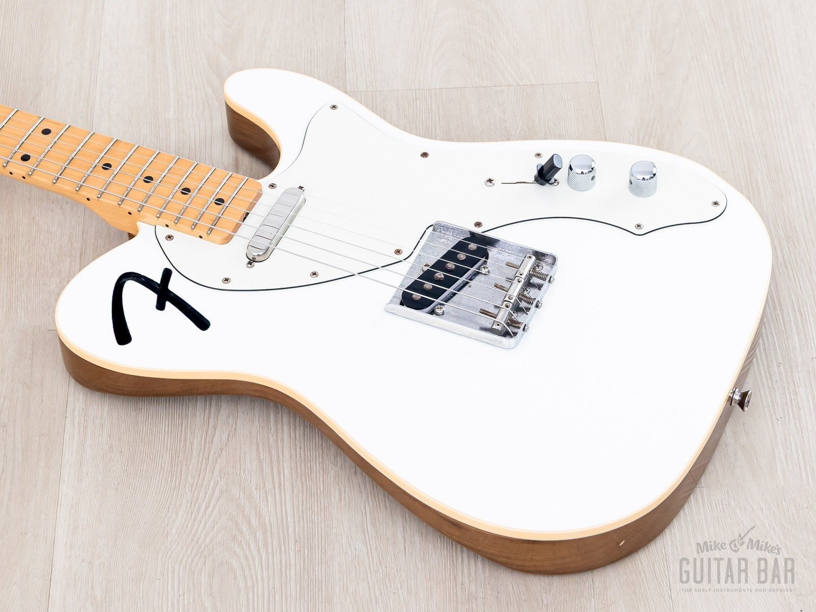 2021 Fender Limited F-Hole Telecaster Thinline Arctic Pearl, Japan MIJ