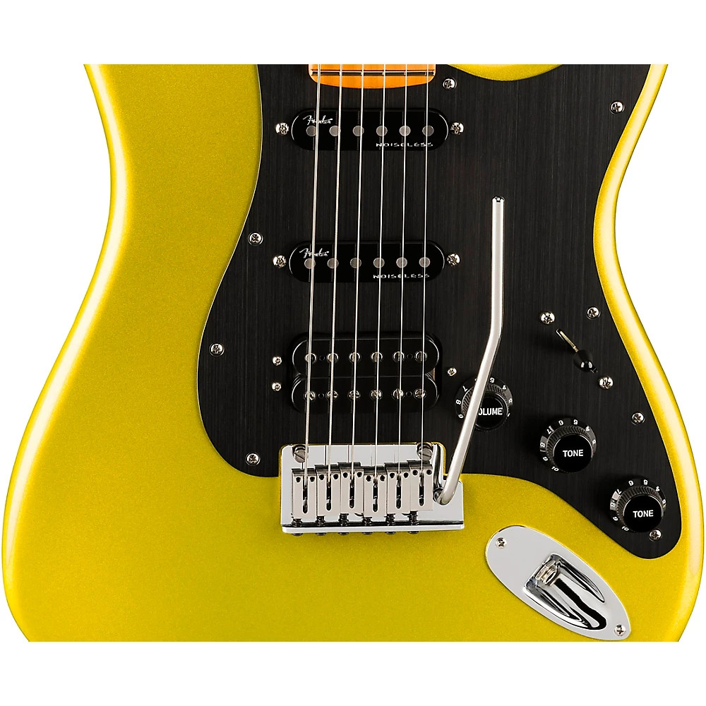 Fender American Ultra II Stratocaster HSS Maple Fingerboard Guitar Solar Flare