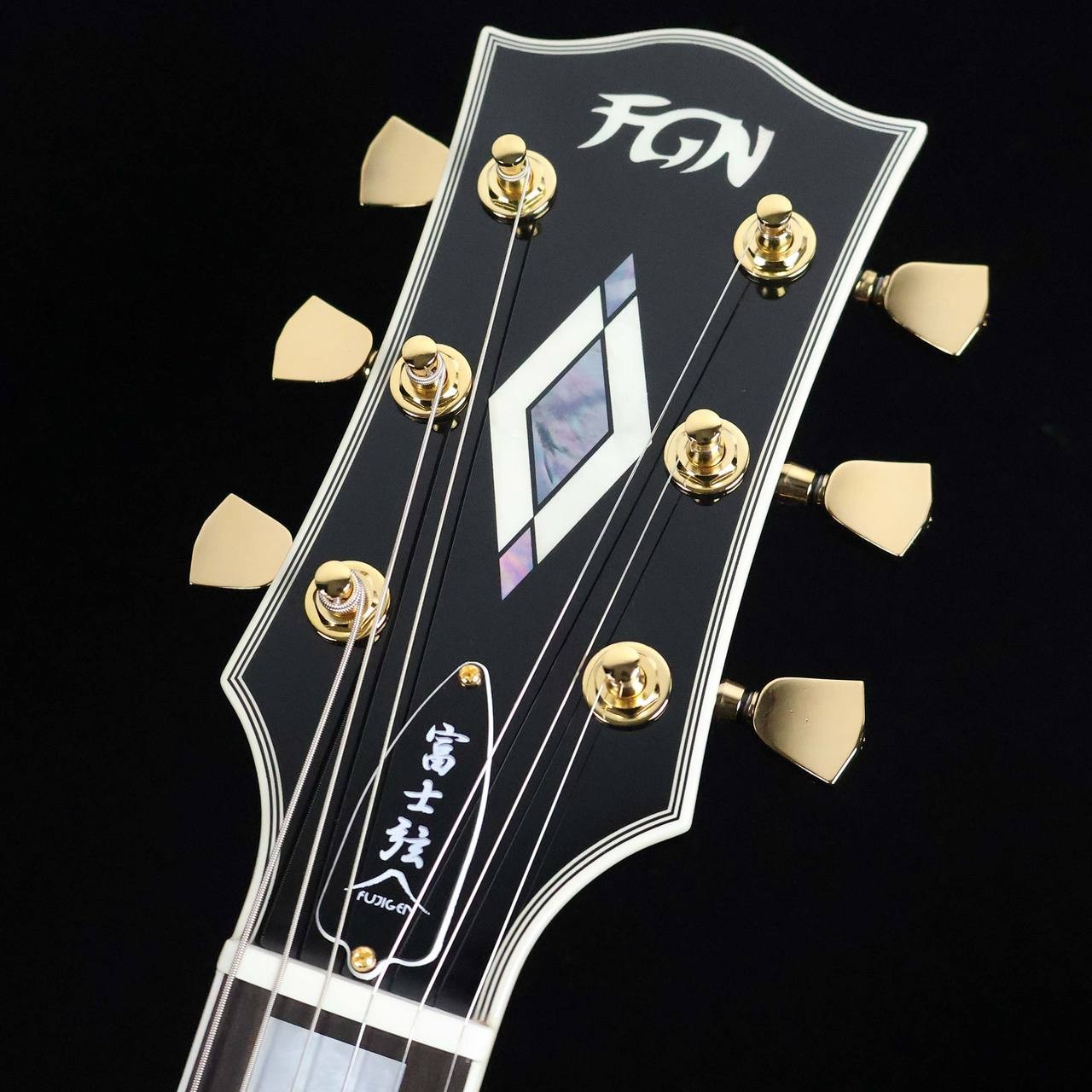 FGN GEN NLC200EMH Mahogany/Ebony U-Shape Plush Black Used