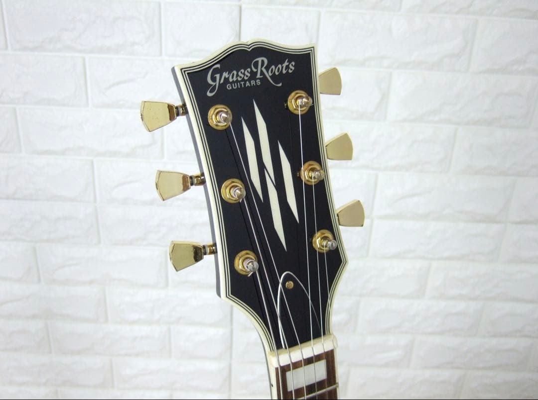 Grass Roots G-LPC-MINI Black W/Gig bag Electric Guitar Used From Japan