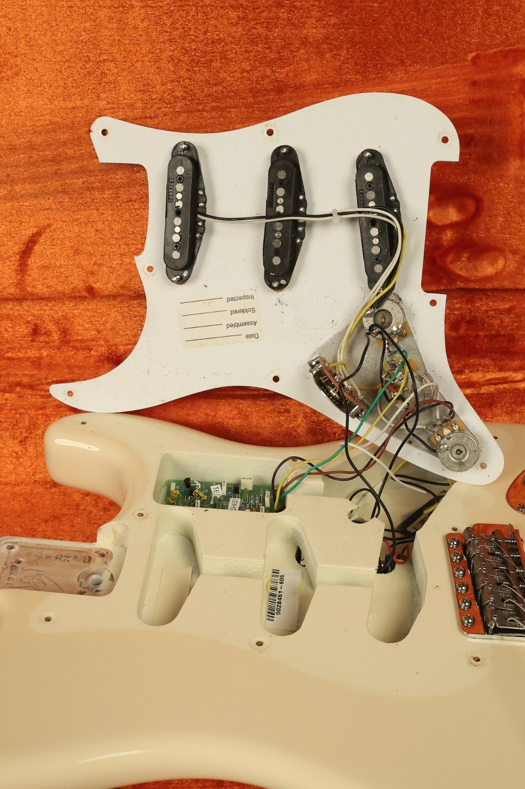 2007 Fender Eric Clapton signature Stratocaster Olympic White