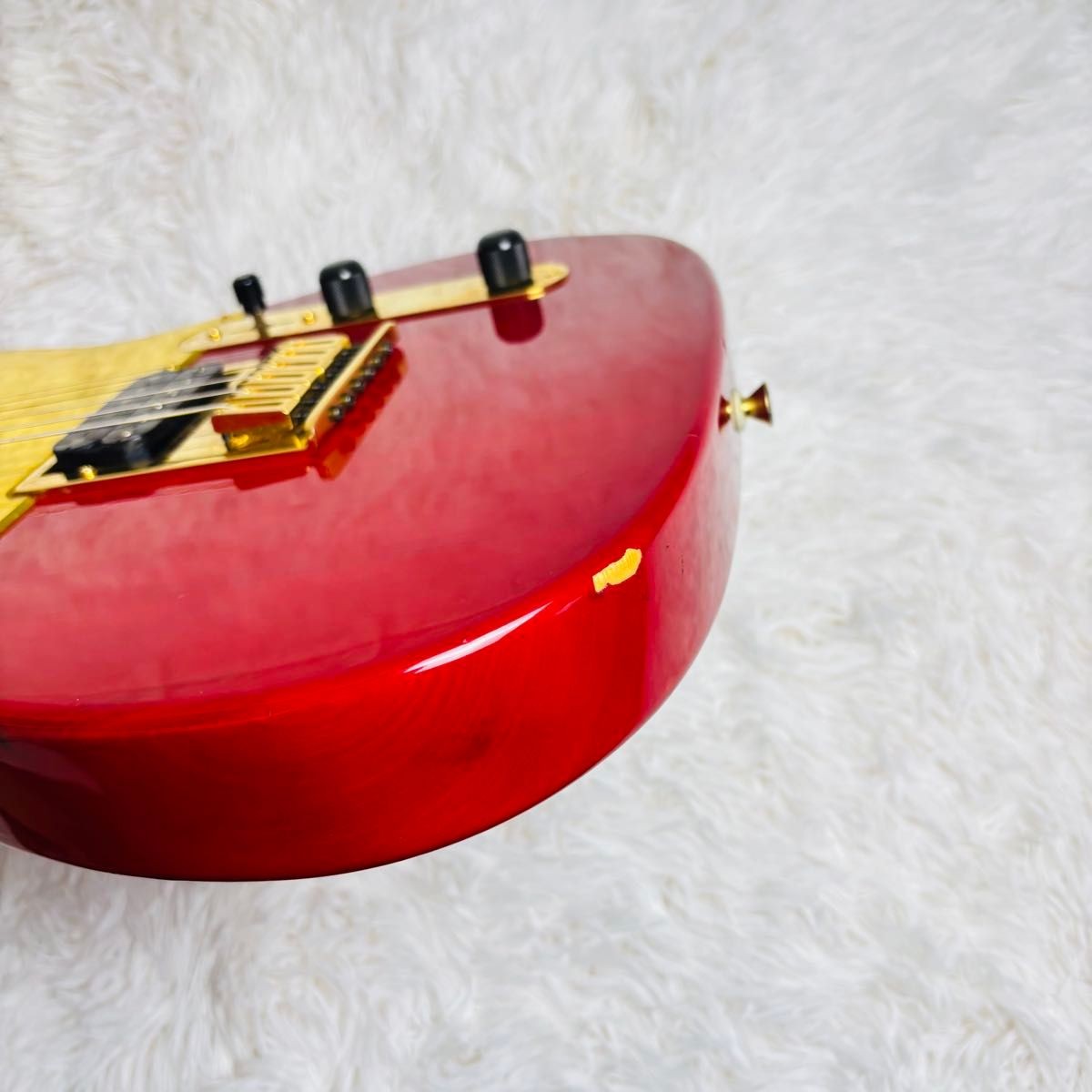 Bill Lawrence BKIM-60G Telecaster Red Gold Parts Electric Guitar