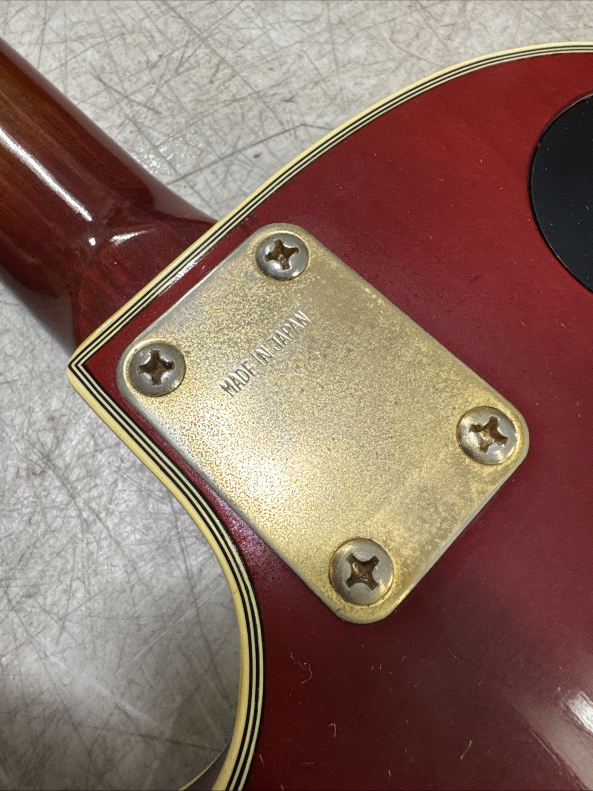Vintage Ibanez Made Les Paul Lawsuit Bolt Neck “GRANT” Labeled Guitar 1970s