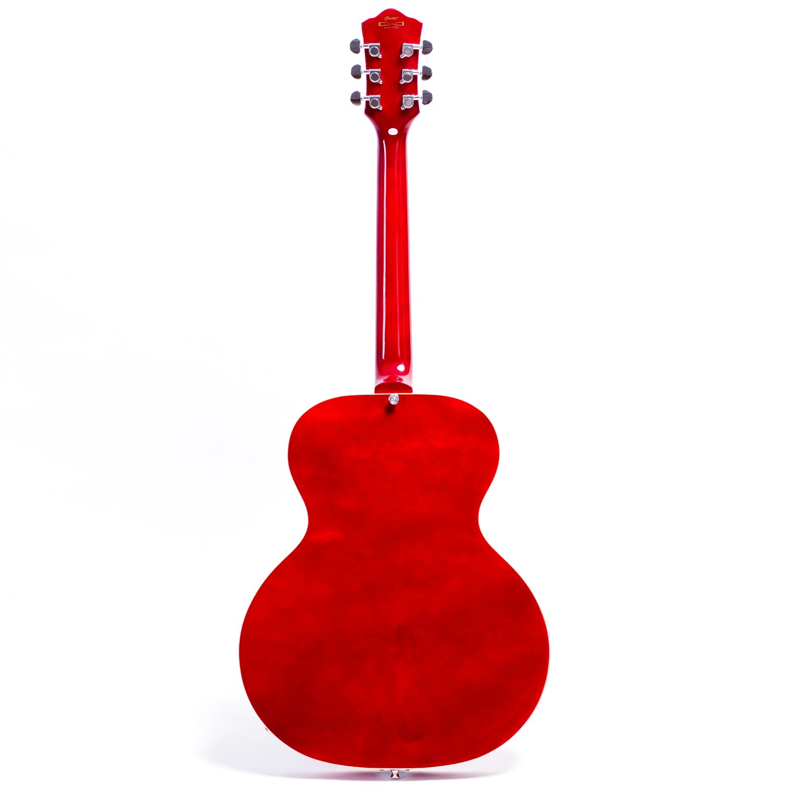 Grote Jazz Electric Guitar Semi-Hollow Body Chrome Hardware P90 pickup Red