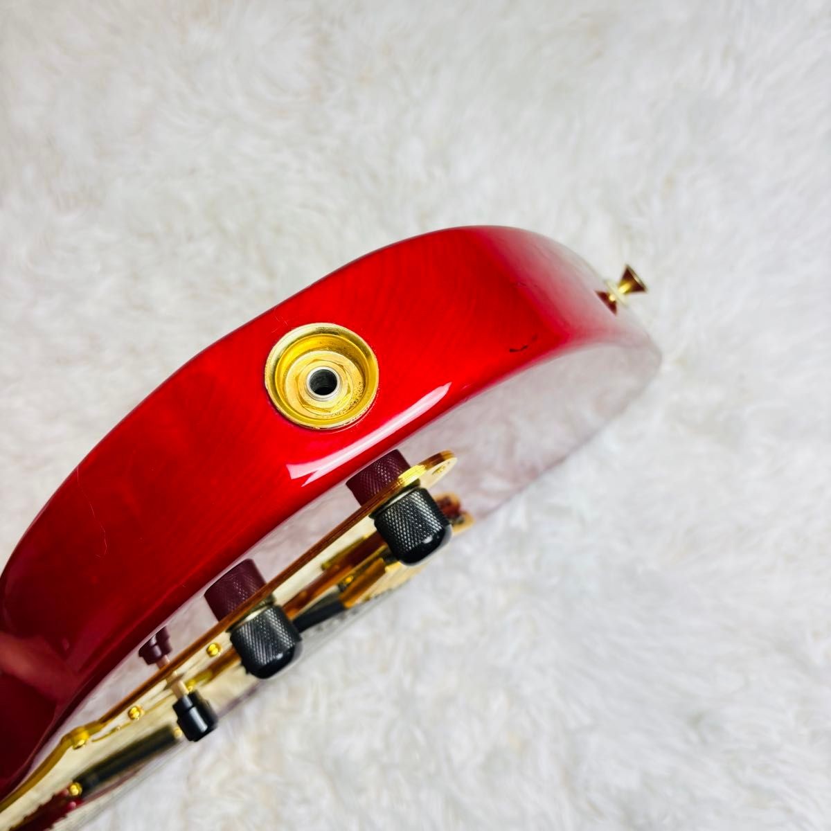 Bill Lawrence BKIM-60G Telecaster Red Gold Parts Electric Guitar