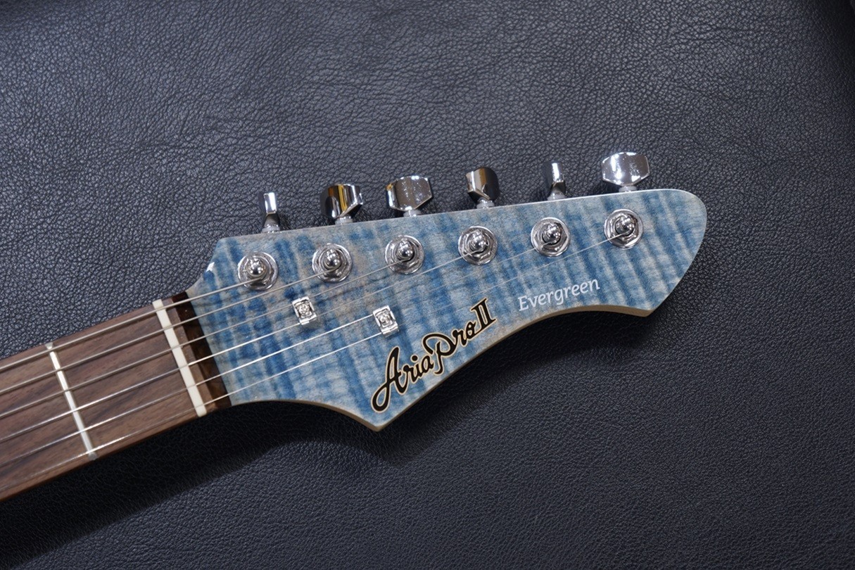Aria pro ii 714-Ae200 Lrbl Lorelei Blue Stratotype SSH Electric Guitar