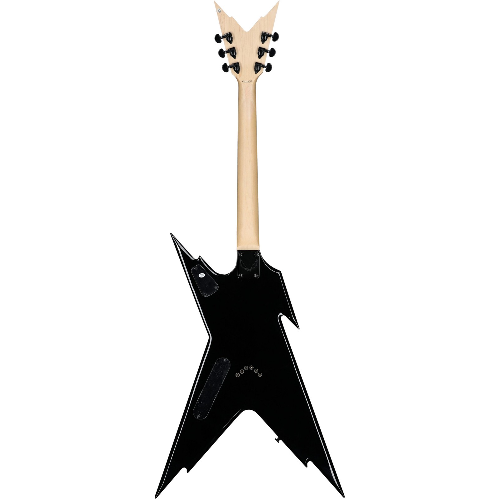 Dean Razorback X Electric Guitar, Rosewood Fingerboard, Classic Black