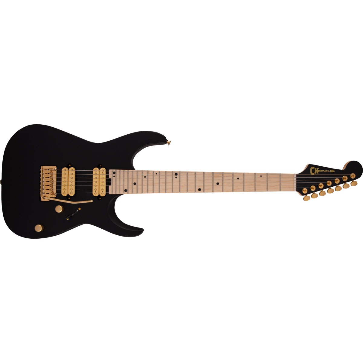 Charvel Angel Vivaldi Signature DK24-7 Nova 7-String Guitar, Satin Black