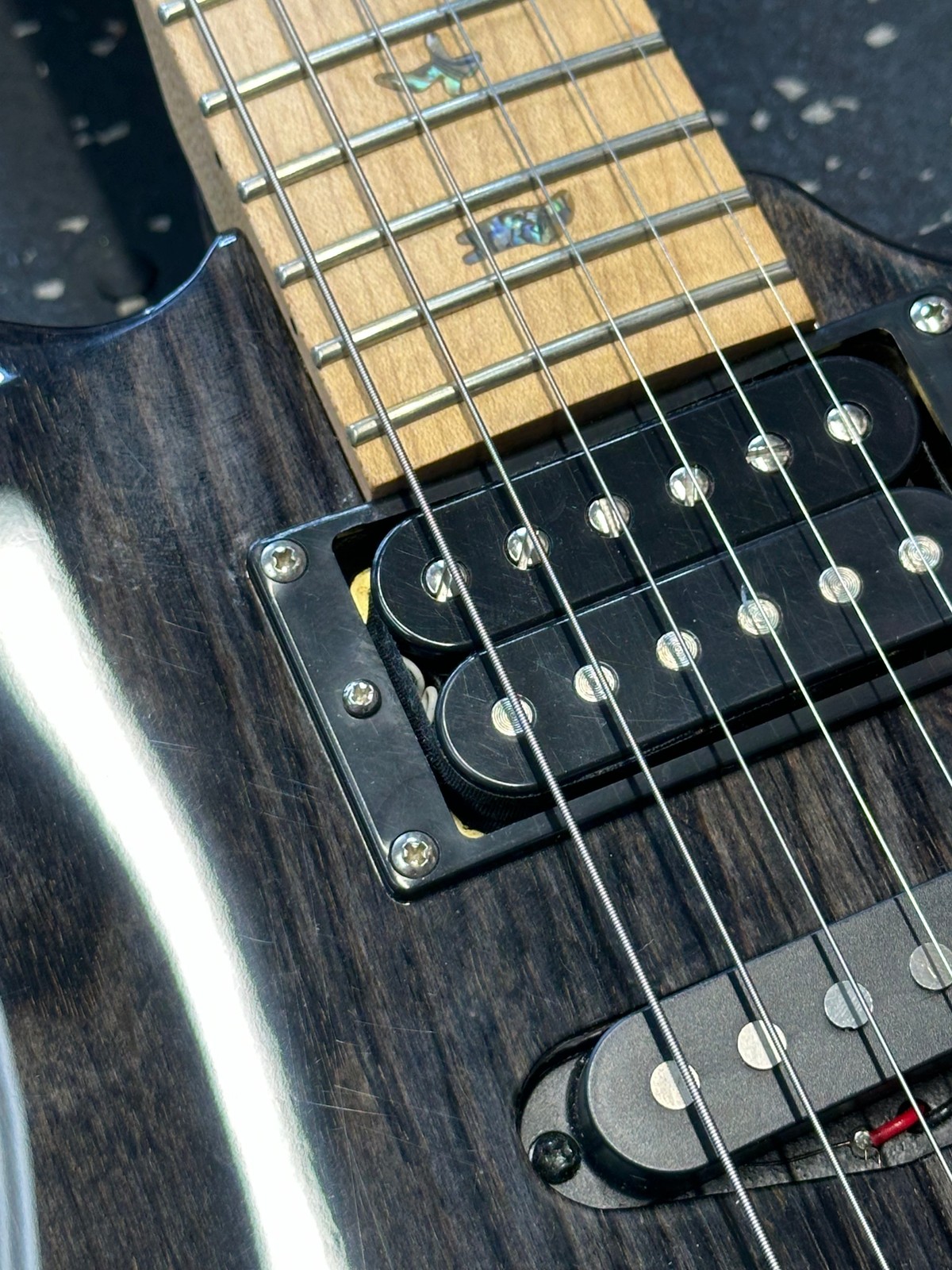 Used PRS SE Swamp Ash Special Trans Charcoal Solid Body w/Gig Bag