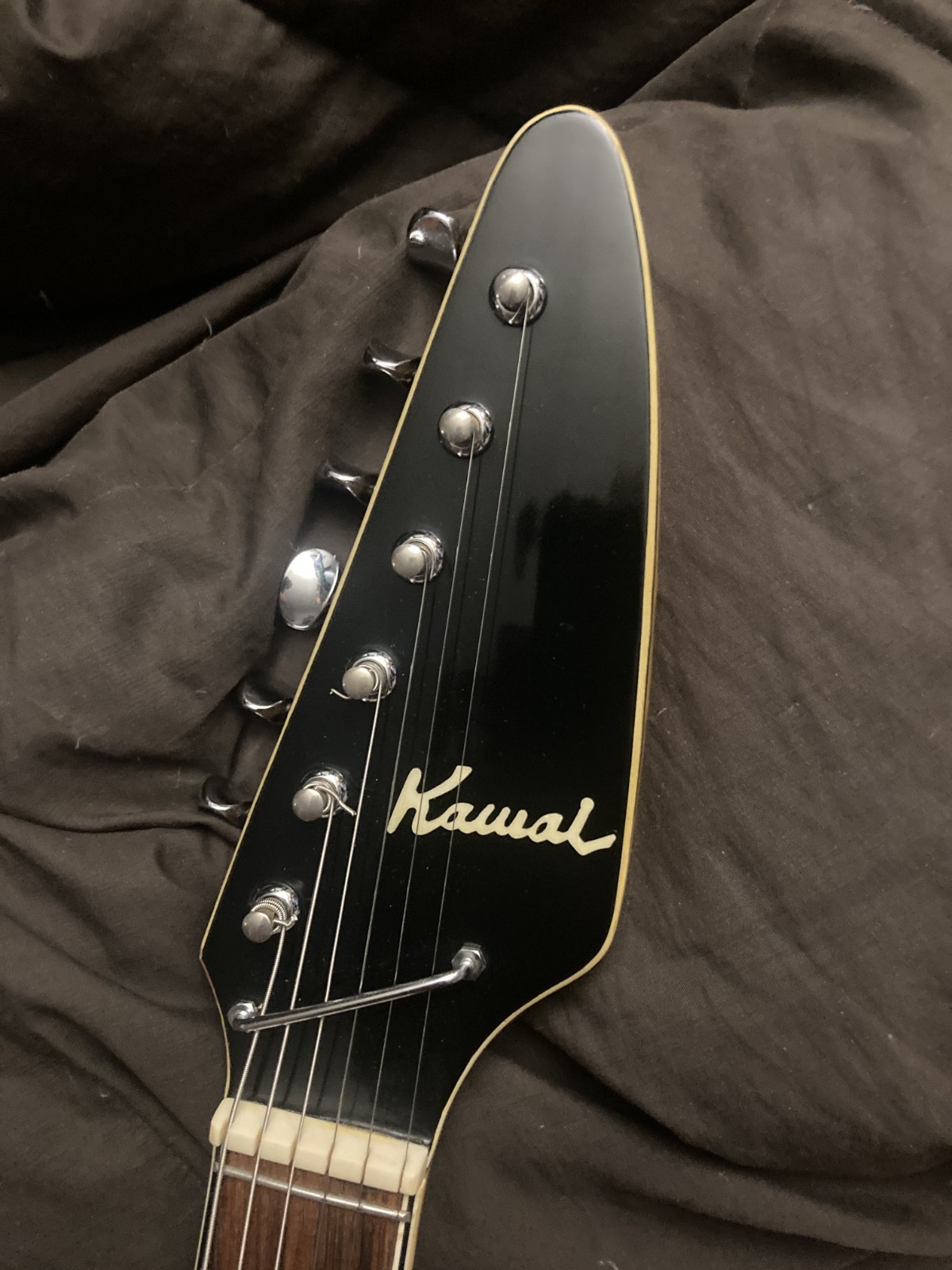 Vintage Kawai Teardrop Guitar No Returns or Refunds