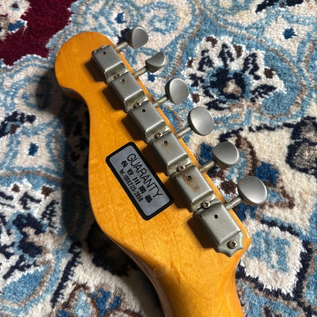 Hurricane by Morris Strat Type Stratocaster Rare 1980s Used From Japan