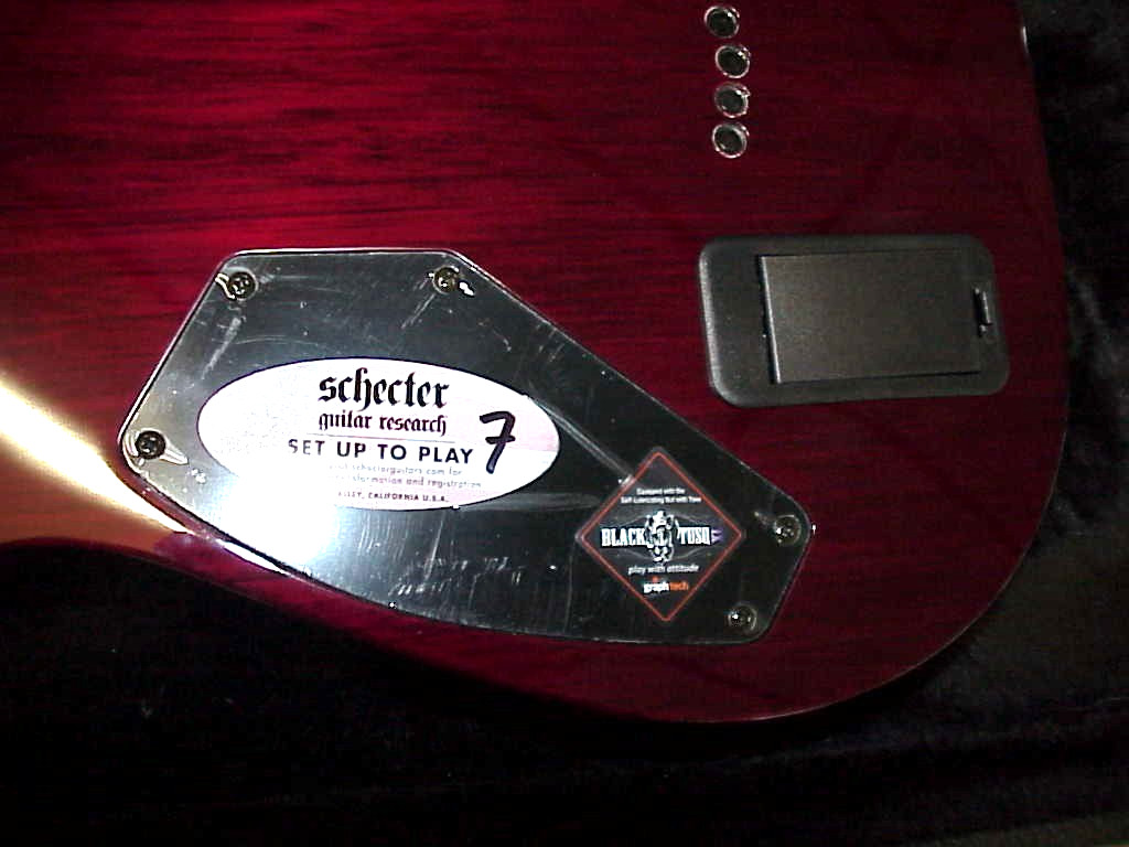 MINT Schecter Diamond Series Hellraiser 6-String Electric Guitar with Hard Case
