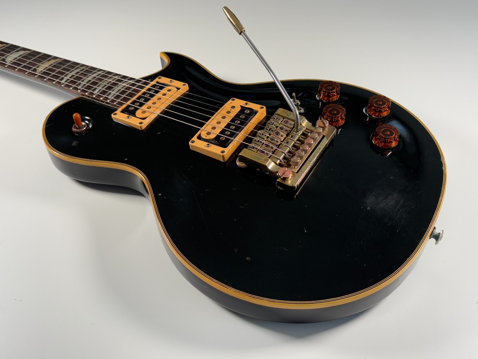 Aria Pro II PE-R80KV w/Kahler ’83 Vintage MIJ Electric Guitar Made in Japan