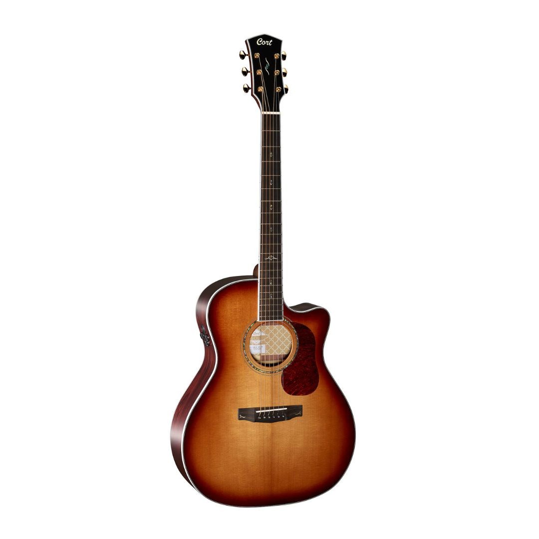 Cort Gold Series A8 Grand Auditorium Acoustic- Electric Cutaway Guitar