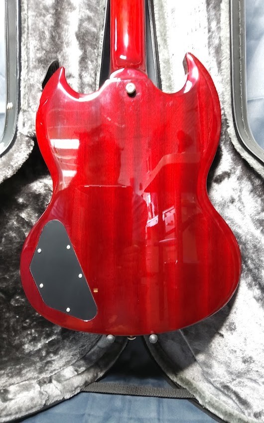 1402201218 Cherry Red Epiphone sg pro Humbucker pickups & Hard Case