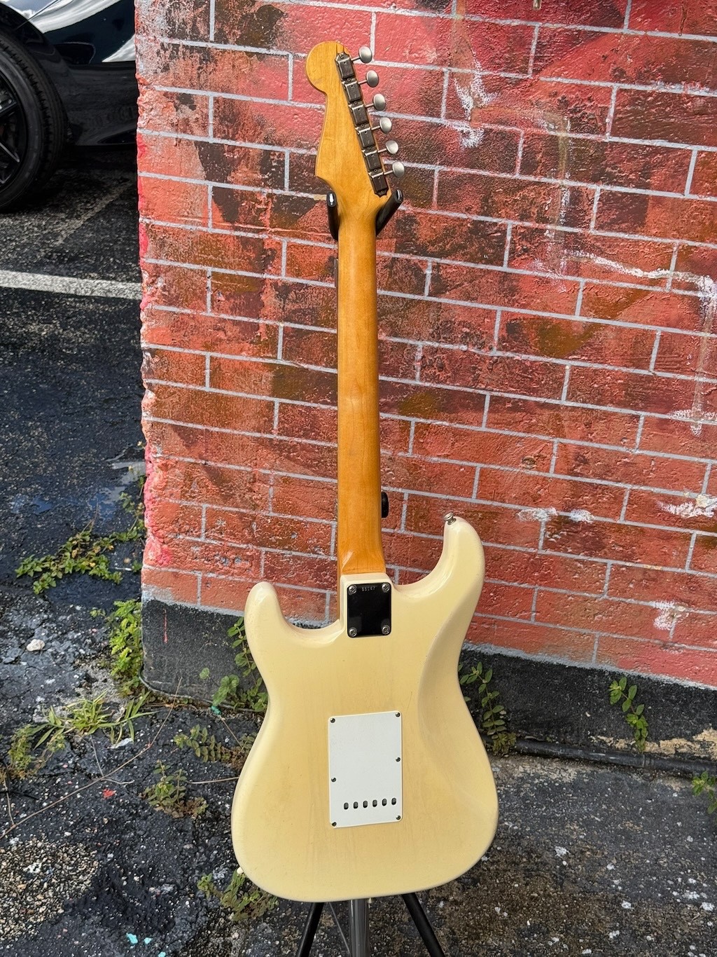 1960 Fender Stratocaster a stunning see-thru Ash Body Blonde w/a Slab neck !