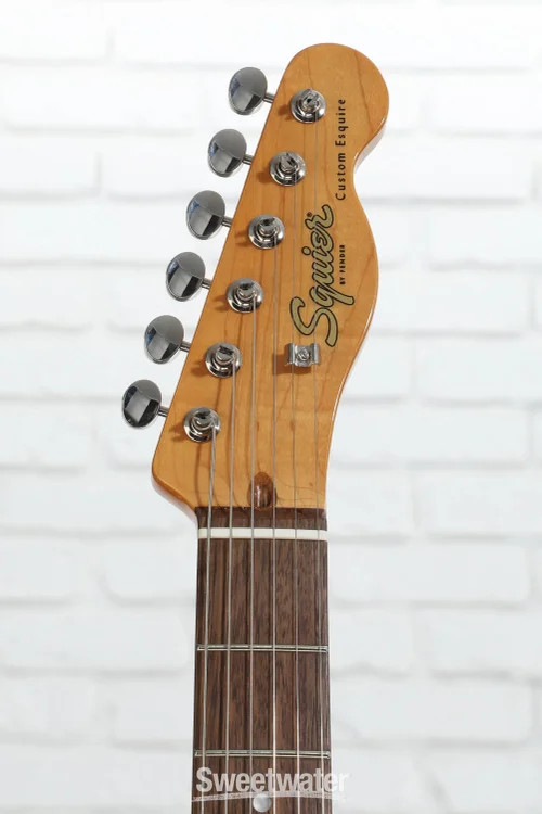 Squier Classic Vibe Custom Esquire Electric Guitar – Candy Apple Red