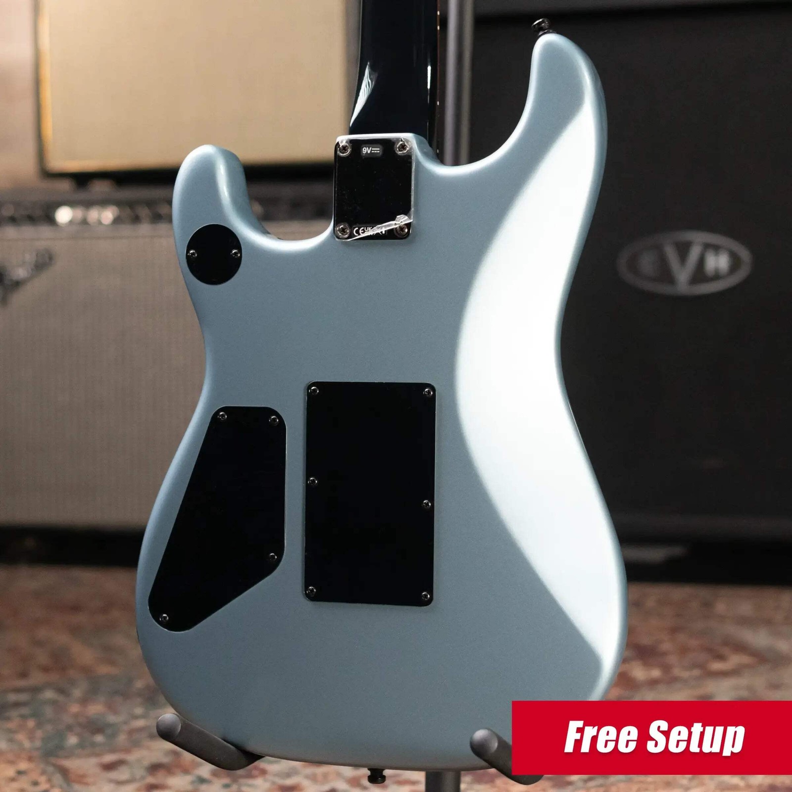 Fender Tom Morello’s “Arm the Homeless” Guitar – Blue Ice Metallic with Hardshel