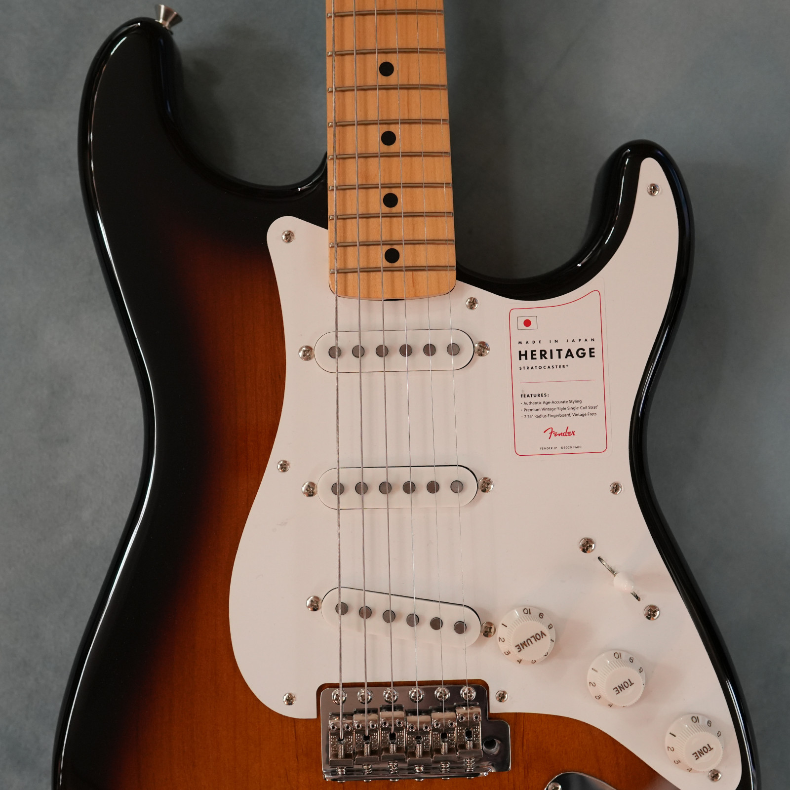 Fender Made in Japan Heritage 50s Stratocaster Maple 2-Color Sunburst