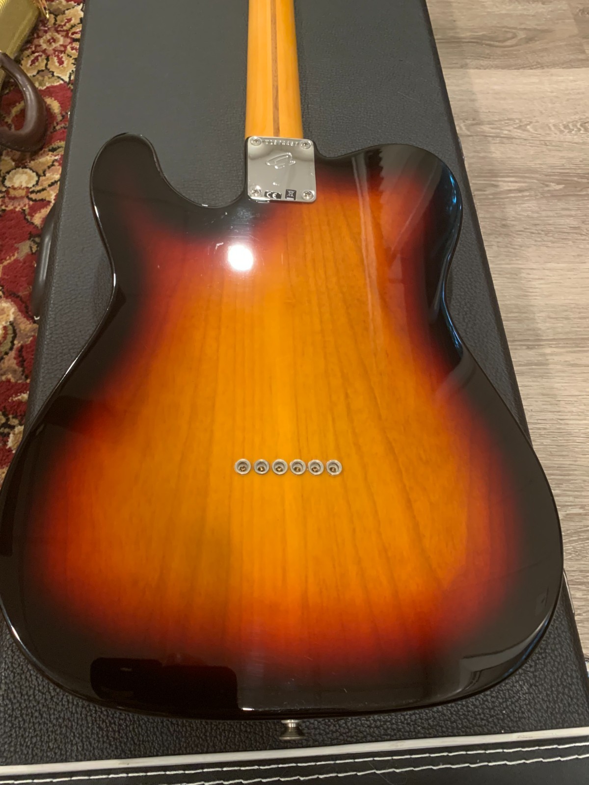 Fender American Original ’60s Telecaster Thinline 2020 Sunburst 6lbs! USA