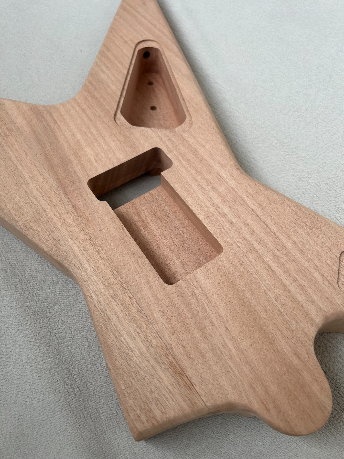 DIY Electric Guitar Kit Dimebag Stealth Style Mahogany Body Rosewood Fretboard
