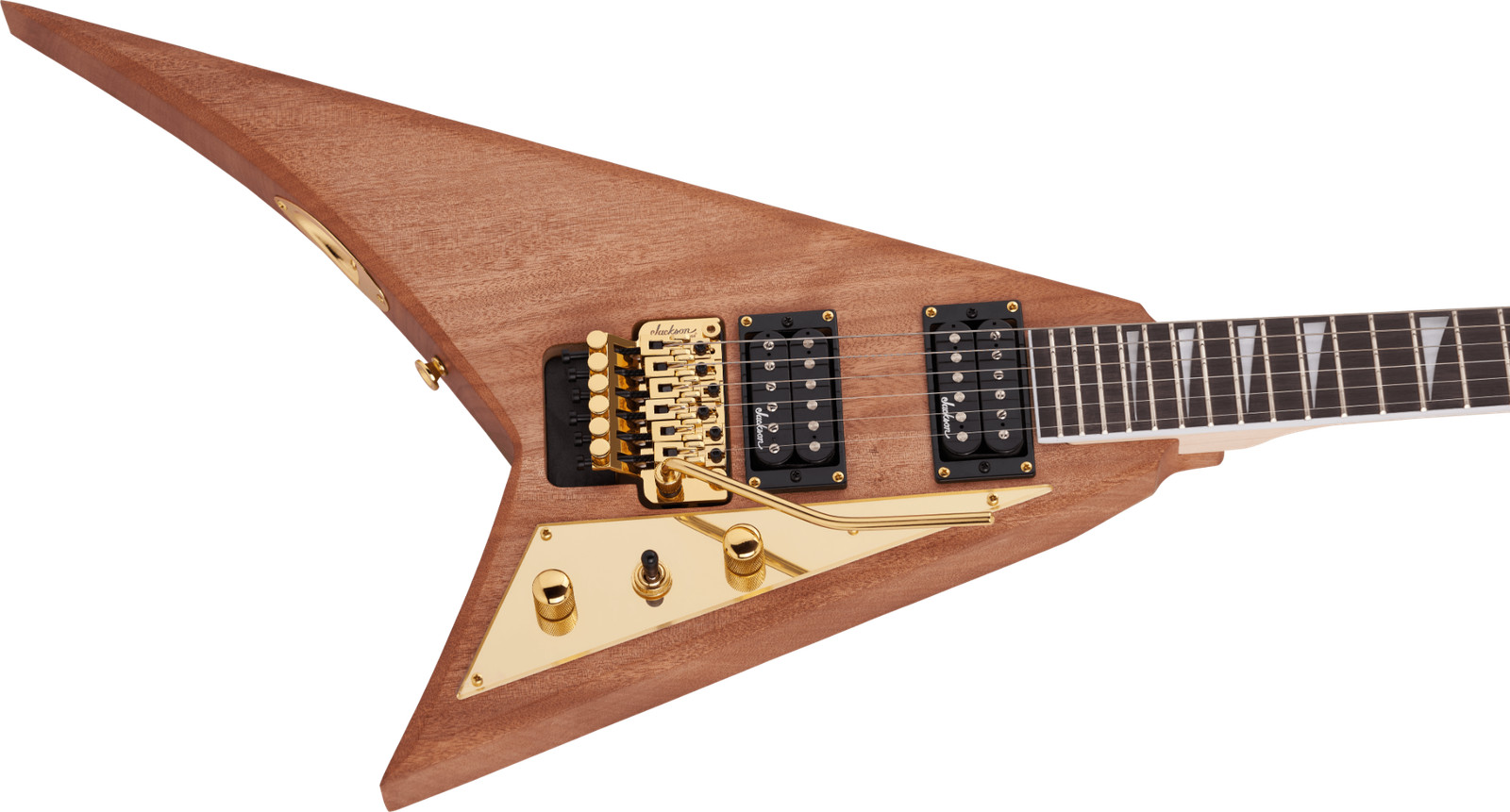 Jackson JS32 Rhoads Mahogany Electric Guitar with Floyd and Gold Hardware
