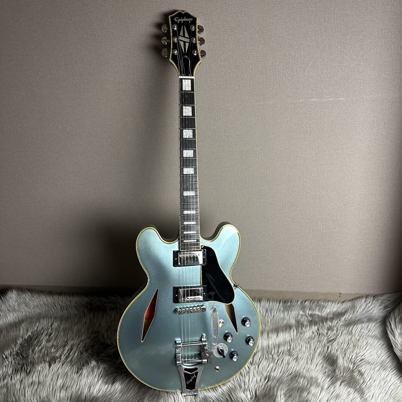 Epiphone Shinichi Ubukata ES-355 Ver.02 – Pelham Blue (Shinichi Ubukata Signatur