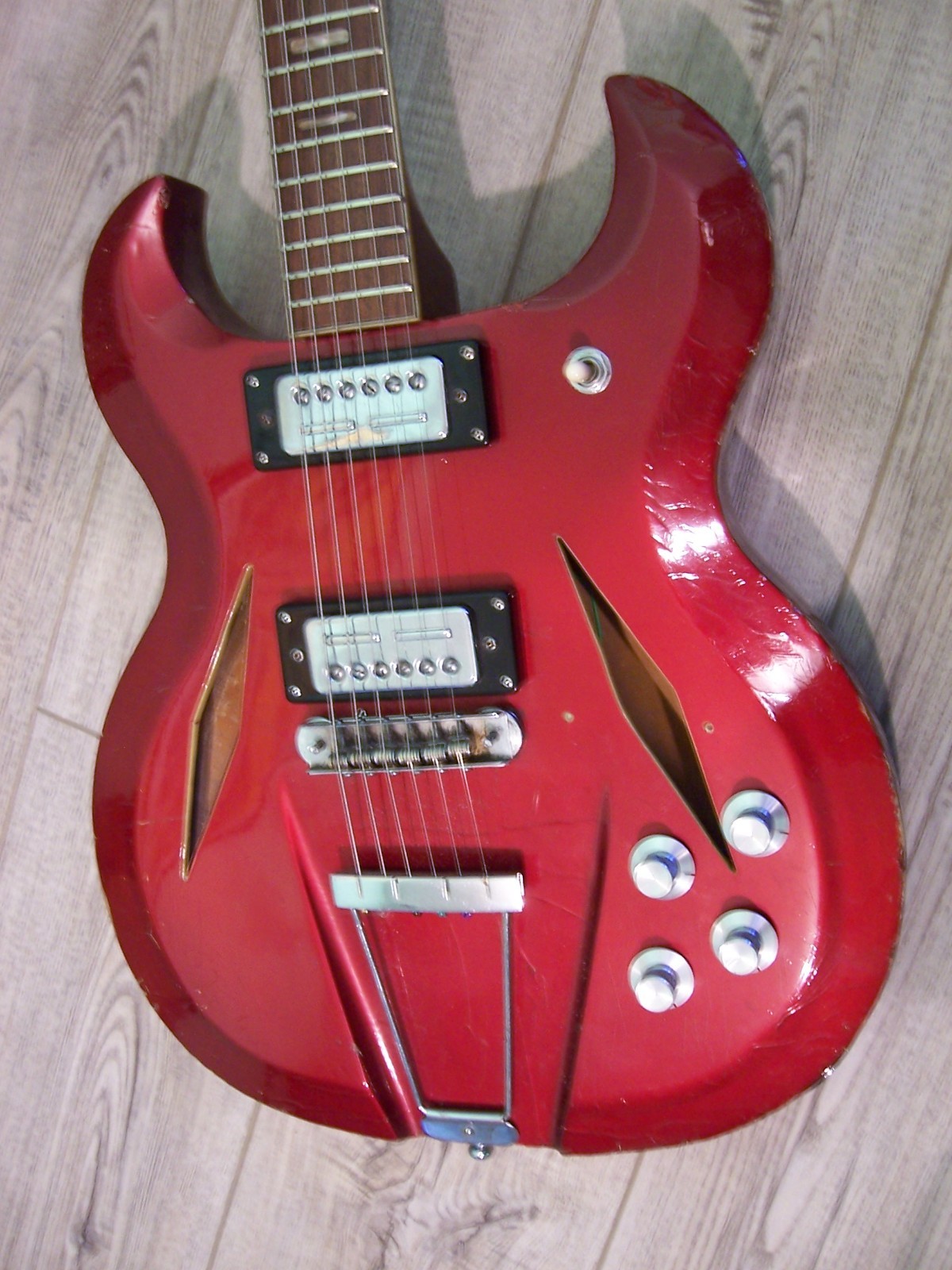 Vintage 1960s Greco SHRIKE /Firstman Baron Guitar Made in Japan