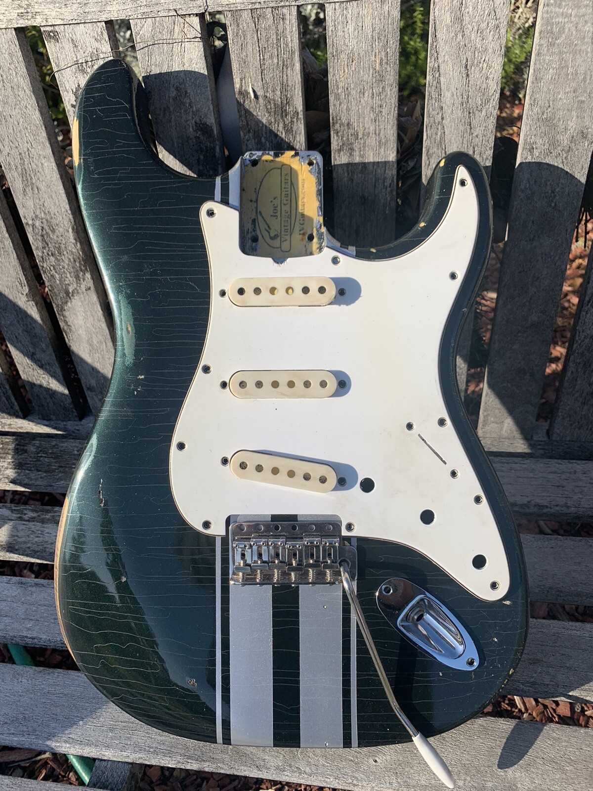 ST BODY RELIC 60s CANDY EM GREEN Customized Order RearRoute HH JVGuitars