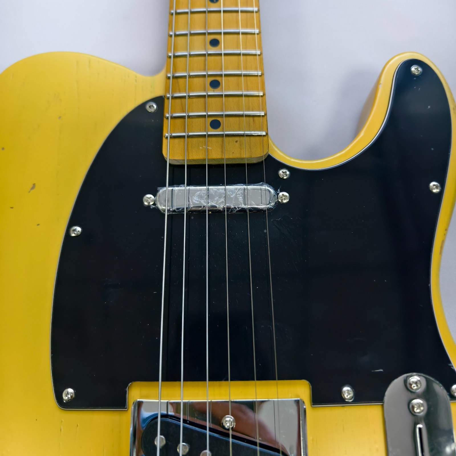 US Ship Fender Telecaster Style Electric Guitar – Butterscotch Blonde Finish