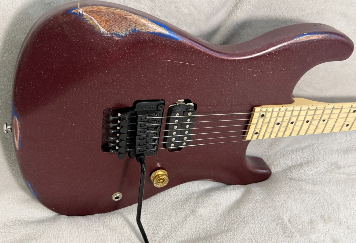 Jacobs Relic HandMade Electric Guitar/USA Hot Hand Wound Pickup Video/