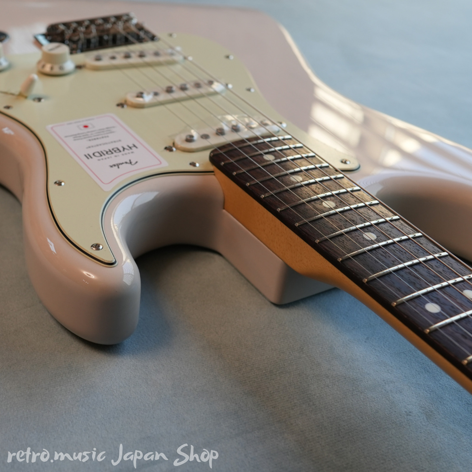 Fender Made in Japan Hybrid II Stratocaster Rosewood US Blonde Electric Guitar