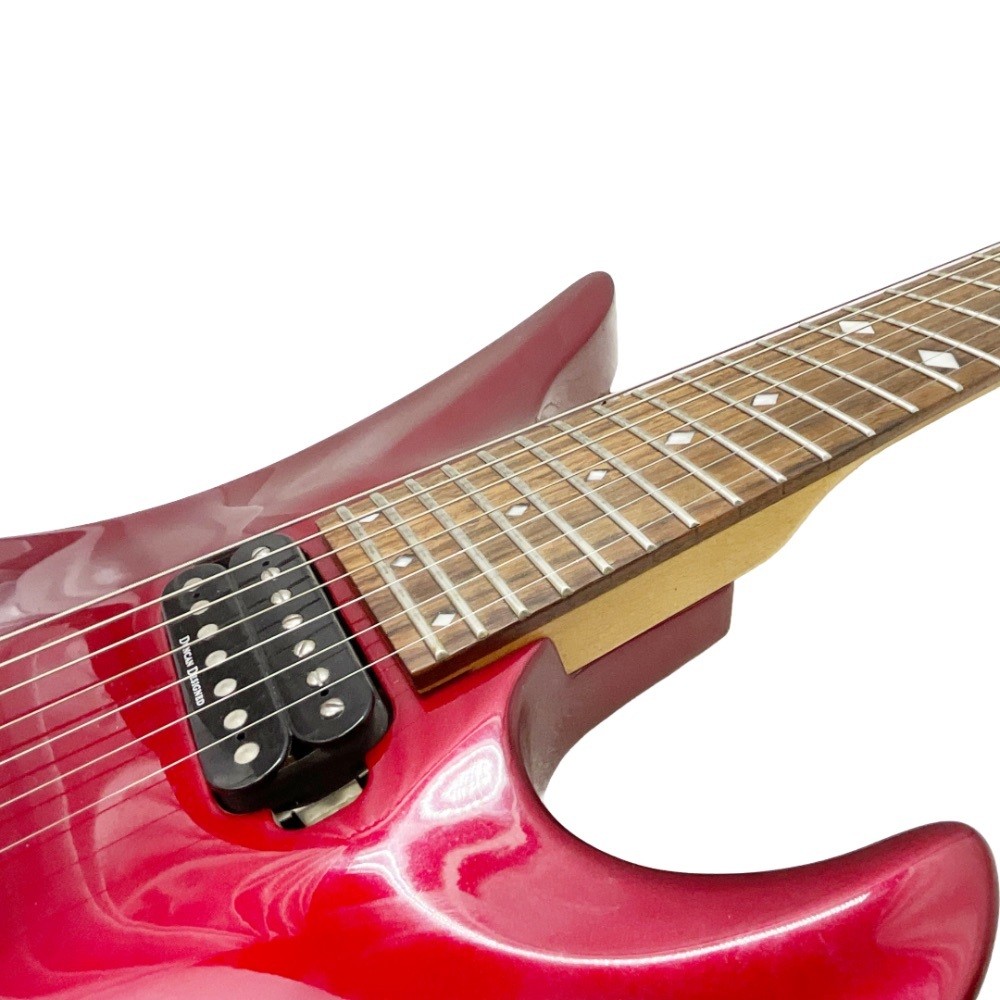 Schecter Diamond Series A-7 + Metallic Red 1999 Model 7-String Electric Guitar