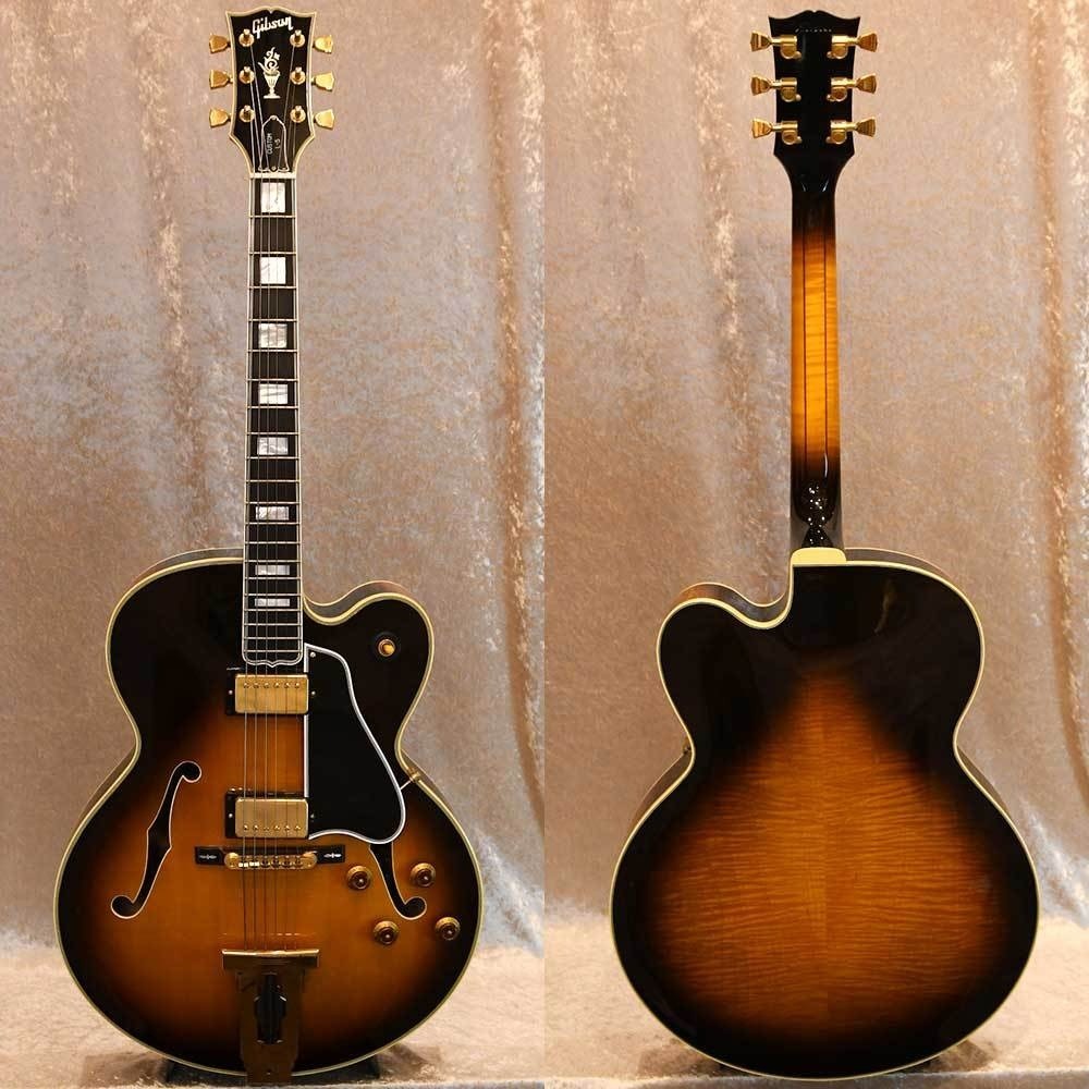 Gibson L-5 CES Sunburst Gold Hardware Made in USA 1995 Hollow Electric Guitar