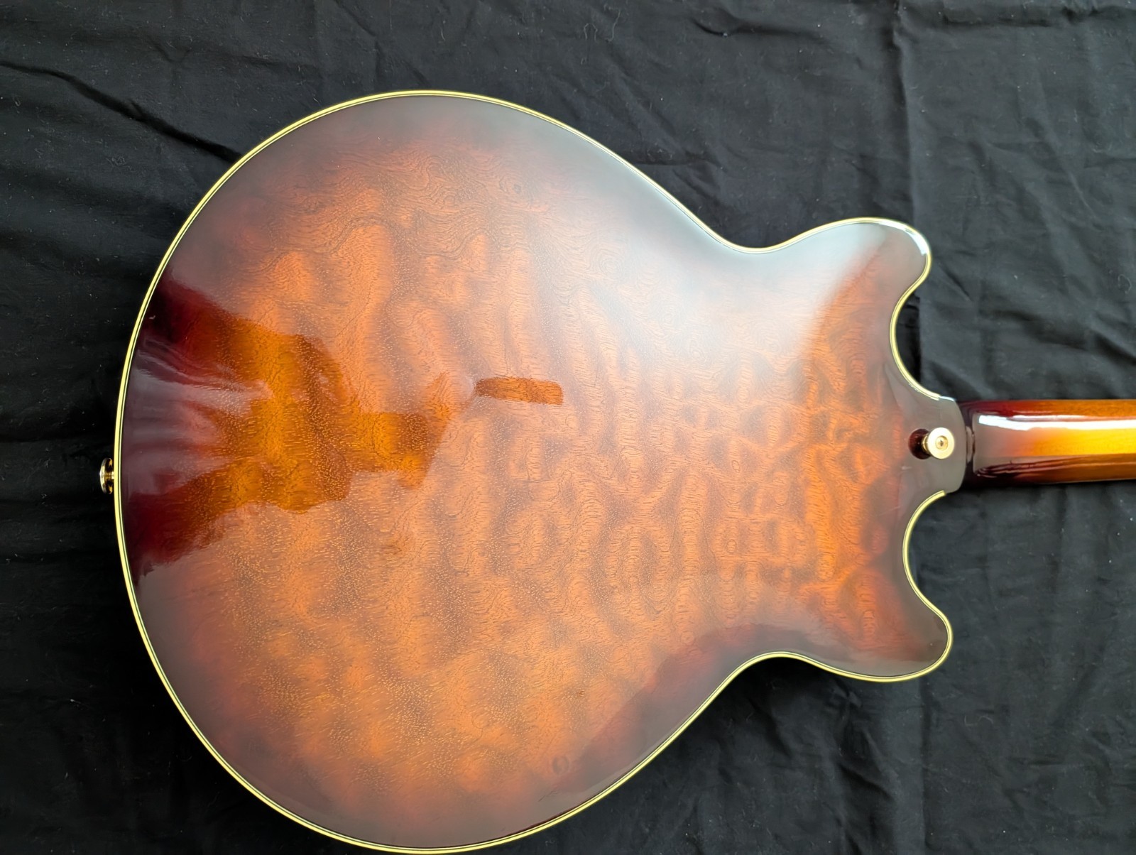 Ibanez Artstar AM200 1988 Burl Mahogany Vintage Semi-Hollow Guitar, Near-Mint