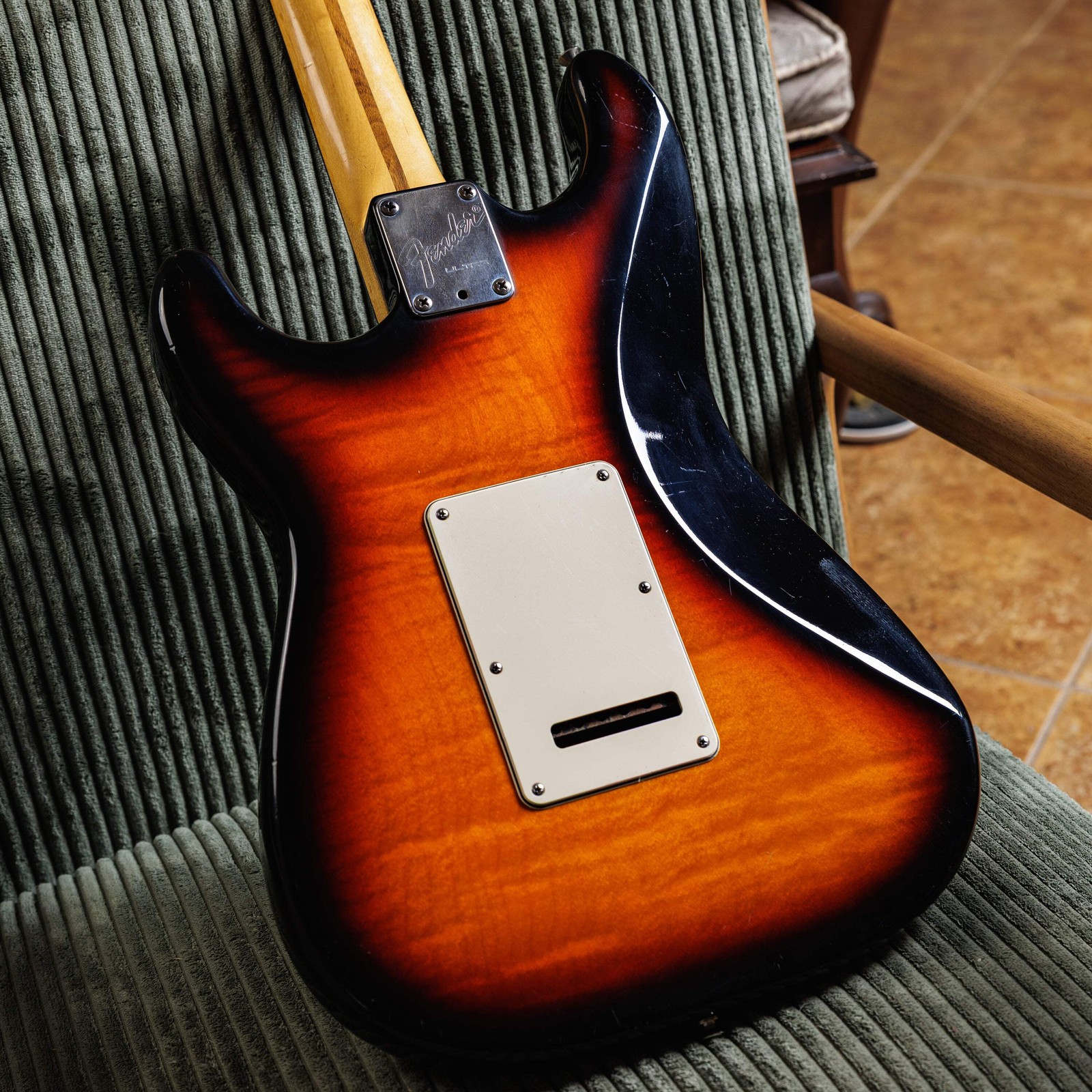 Fender Strat Ultra 1991 Flame Top