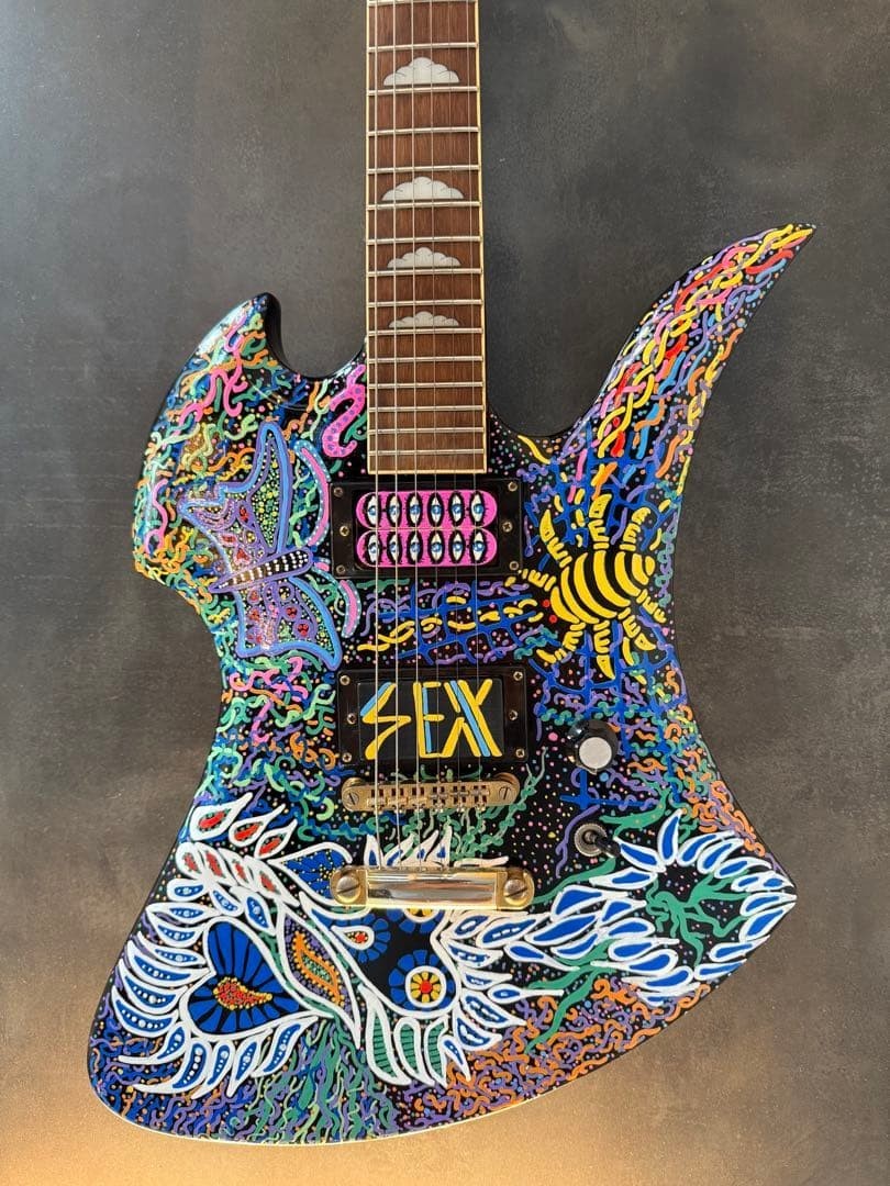 K.Garage Mockingbird Bass Hide X Japan Silent Jealousy Custom Repaint Used