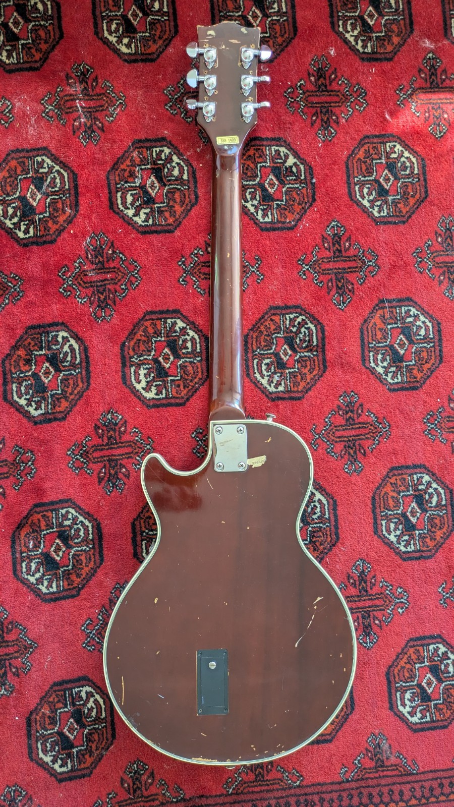 70s Ibanez LP Style Sunburst 6-String Electric Guitar With Built In Effects!
