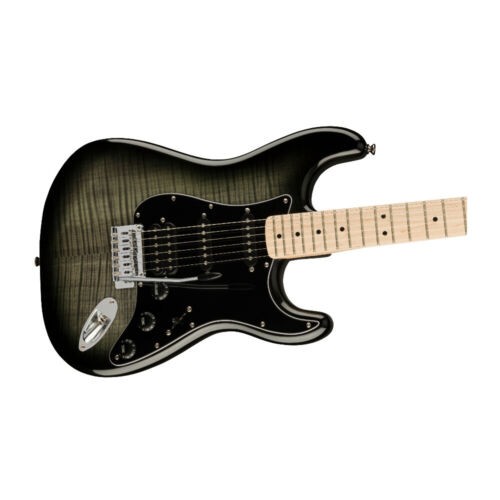 Fender Squier Affinity Series Stratocaster FMT HSS Guitar (Black Burst)