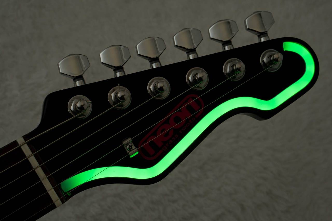 Grassroots G-Throbber-Neon -Black / Green Neon- *Kt391