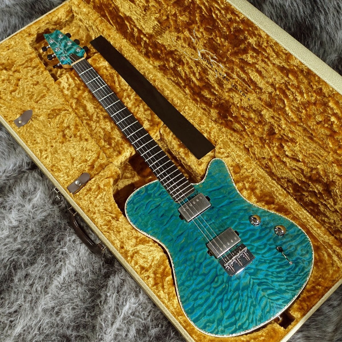 John Page Guitars Aj-K Quilt