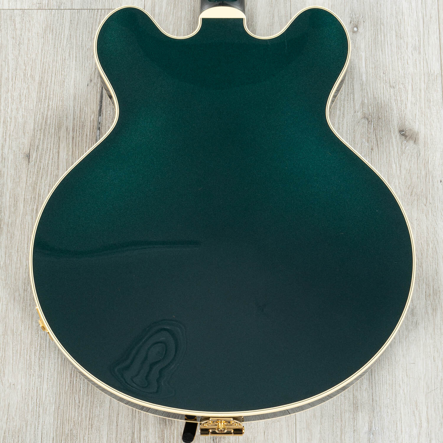 Gretsch Professional Broadkaster LX Center Block Bigsby Guitar, Cadillac Green